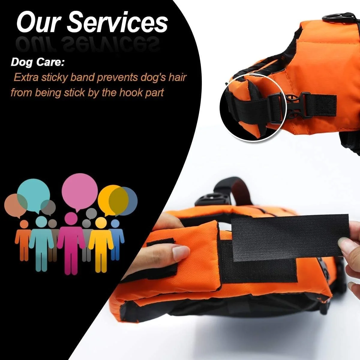 جلیقه نجات سگ THE WHITE SHOP Ripstop برای سگ های کوچک، متوسط و بزرگ، جلیقه شنا برای سگ ها با دید و شناوری بیشتر (نارنجی) جلیقه نجات سگ THE WHITE SHOP Ripstop برای سگ های کوچک، متوسط و بزرگ، جلیقه شنا برای سگ ها با دید و شناوری بیشتر (نارنجی)