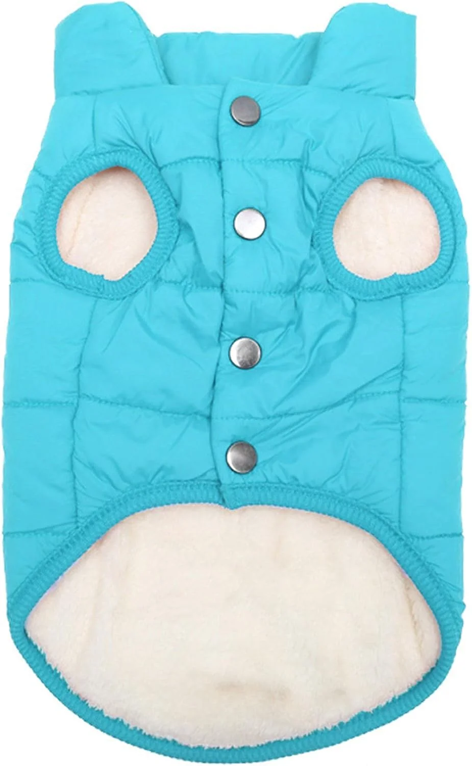 کت زمستانی کلاهدار سگ، لباس گرم و راحت با رنگ ثابت، مقاوم و تنفس پذیر