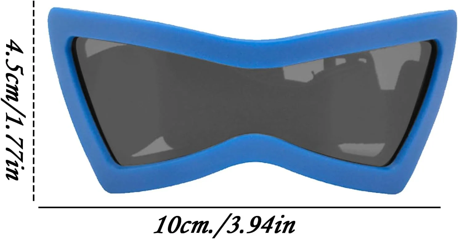 عینک سگ، عینک محافظ باد برای سگ ها، عینک حیوانات خانگی ضد گرد و غبار با بند قابل تنظیم برای پیاده روی و ماجراجویی توله سگ و گربه