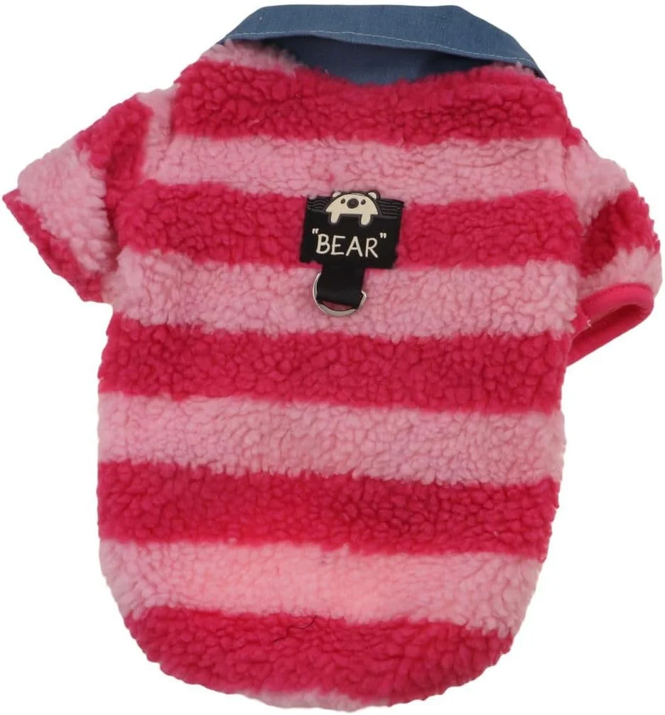 لباس زمستانی سگ برای سگ های کوچک، لباس پشمی سگ، هودی گرم زمستانی حیوانات خانگی، سویشرت توله سگ، ژاکت مخمل خواب دار زیبا سگ لباس زمستانی سگ برای سگ های کوچک، لباس پشمی سگ، هودی گرم زمستانی حیوانات خانگی، سویشرت توله سگ، ژاکت مخمل خواب دار زیبا سگ
