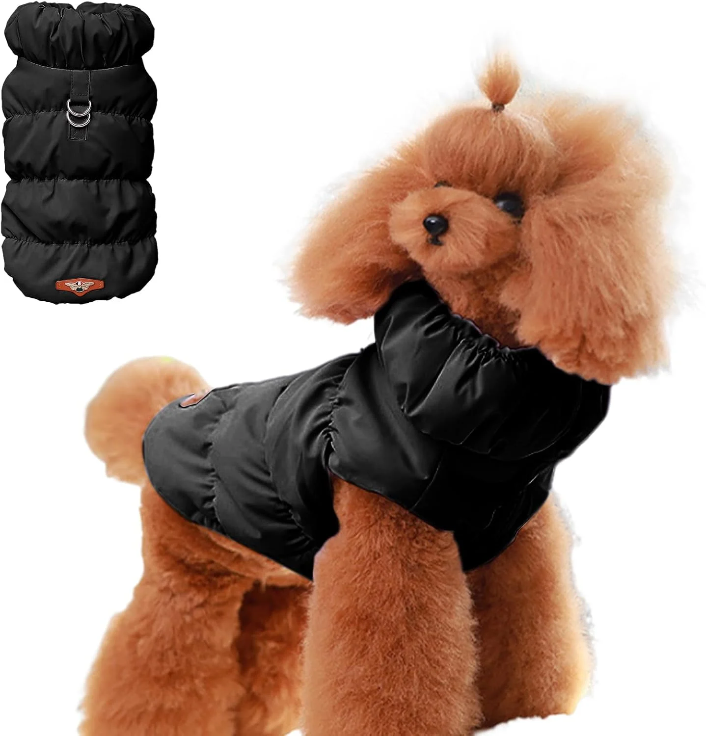 کت زمستانی سگ | ژاکت لباس زمستانی سگ برای هوای سرد - لباس سرهمی گرم و نرم، لباس گرم و نرم برای حیوانات خانگی کوچک، متوسط و بزرگ کت زمستانی سگ | ژاکت لباس زمستانی سگ برای هوای سرد - لباس سرهمی گرم و نرم، لباس گرم و نرم برای حیوانات خانگی کوچک، متوسط و بزرگ