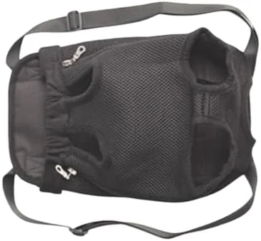 کیف حمل حیوانات خانگی، توری مشکی با بندهای قابل تنظیم برای سگ ها و گربه های کوچک، مناسب پیاده روی، کمپینگ، مسافرت و فعالیت های خارج از منزل کیف حمل حیوانات خانگی، توری مشکی با بندهای قابل تنظیم برای سگ ها و گربه های کوچک، مناسب پیاده روی، کمپینگ، مسافرت و فعالیت های خارج از منزل