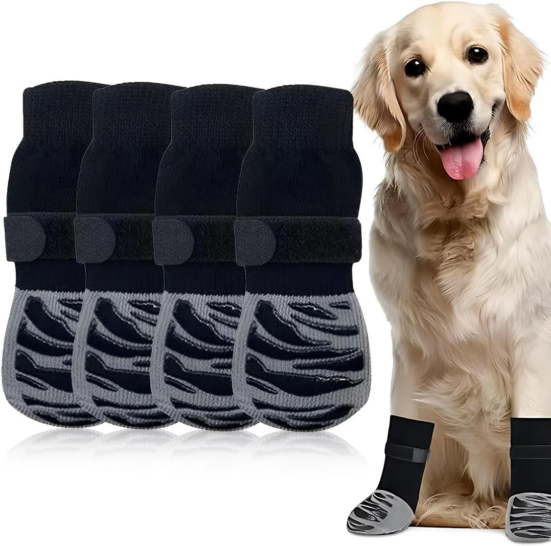 جوراب های ضد لغزش داخل خانه سگ XUZOPIM، کفش سگ، جوراب های ضد لغزش با بست ولکرو، کفش سگ، محافظت از پنجه، محافظت از پنجه حیوانات خانگی، کشش، جوراب های کنترلی، سایز M جوراب های ضد لغزش داخل خانه سگ XUZOPIM، کفش سگ، جوراب های ضد لغزش با بست ولکرو، کفش سگ، محافظت از پنجه، محافظت از پنجه حیوانات خانگی، کشش، جوراب های کنترلی، سایز M