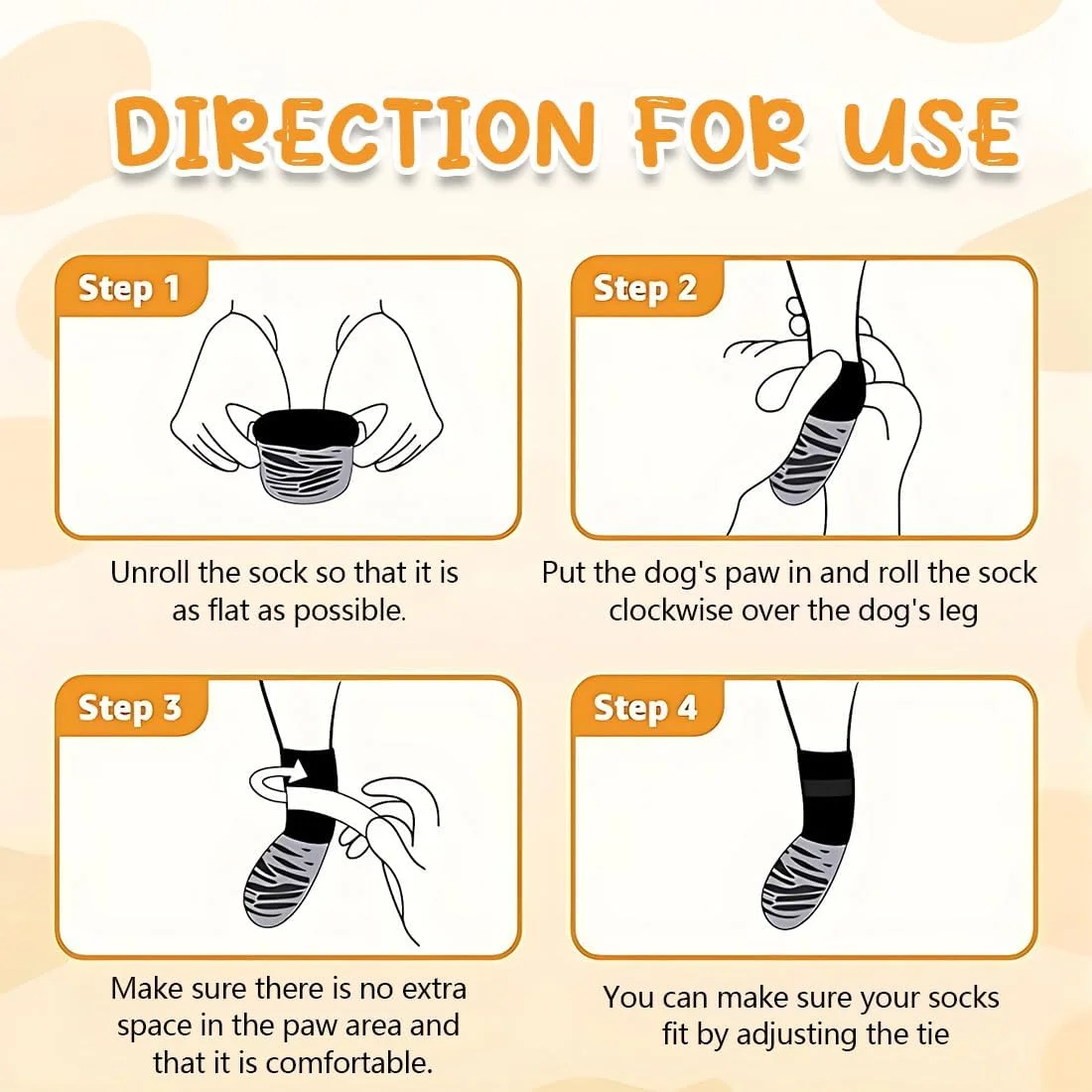 جوراب های ضد لغزش داخل خانه سگ XUZOPIM، کفش سگ، جوراب های ضد لغزش با بست ولکرو، کفش سگ، محافظت از پنجه، محافظت از پنجه حیوانات خانگی، کشش، جوراب های کنترلی، سایز M جوراب های ضد لغزش داخل خانه سگ XUZOPIM، کفش سگ، جوراب های ضد لغزش با بست ولکرو، کفش سگ، محافظت از پنجه، محافظت از پنجه حیوانات خانگی، کشش، جوراب های کنترلی، سایز M