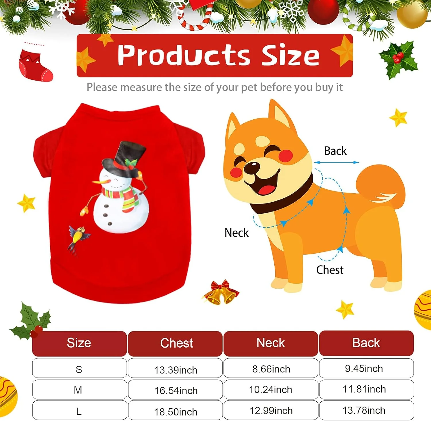 Xuniea ست 3 تکه پیراهن سگ کریسمس، لباس نرم سگ با طرح های بابانوئل و جن، لباس گرم توله سگ کریسمس، لباس های زیبای کریسمس برای حیوانات خانگی کوچک و متوسط، لباس های کریسمس Xuniea ست 3 تکه پیراهن سگ کریسمس، لباس نرم سگ با طرح های بابانوئل و جن، لباس گرم توله سگ کریسمس، لباس های زیبای کریسمس برای حیوانات خانگی کوچک و متوسط، لباس های کریسمس