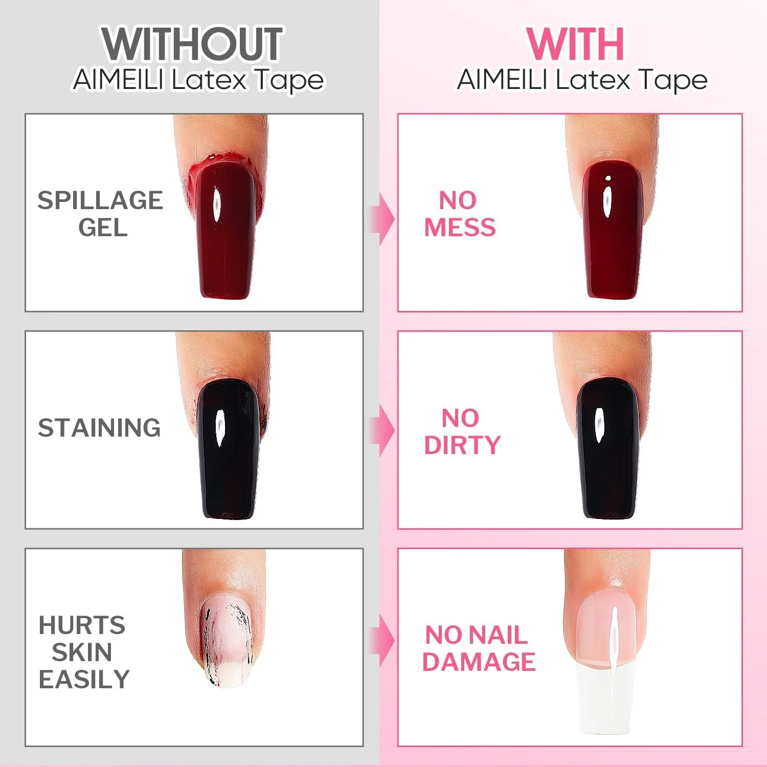 محافظ پوست دور ناخن ایمیلی، نوار مایع برای طراحی ناخن، بدون بو، سفید، 15 میلی لیتر محافظ پوست دور ناخن ایمیلی، نوار مایع برای طراحی ناخن، بدون بو، سفید، 15 میلی لیتر