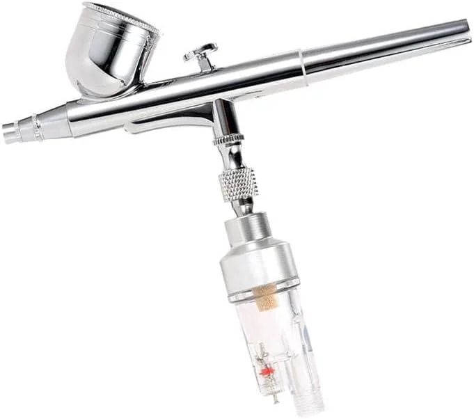 کیت کمپرسور ایربراش دو حالته aerografo برای نقاشی هنری، طراحی ناخن، صنایع دستی، کیک، مدل اسپری، ست ابزار قلم موی بادی کیت کمپرسور ایربراش دو حالته aerografo برای نقاشی هنری، طراحی ناخن، صنایع دستی، کیک، مدل اسپری، ست ابزار قلم موی بادی