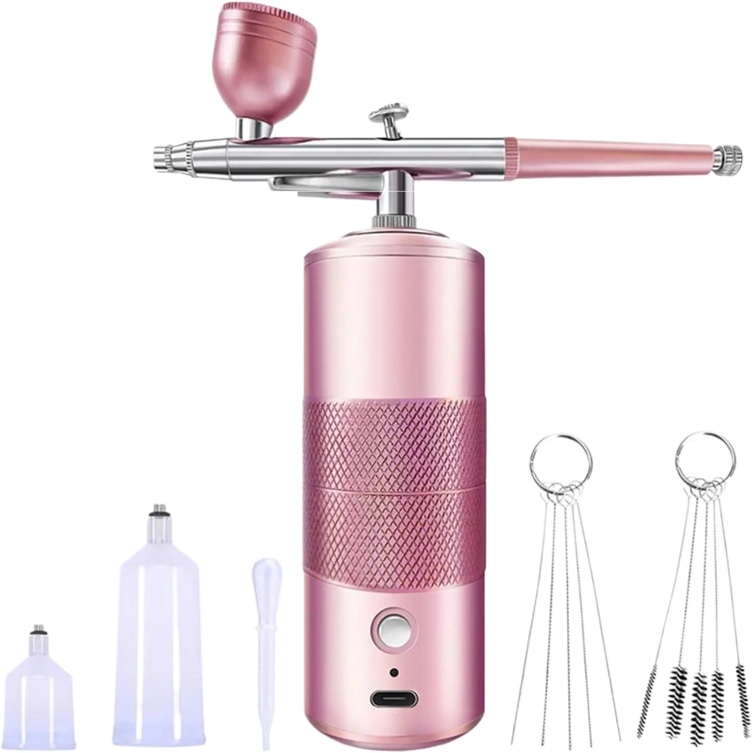 کیت ایربراش برای ناخن - دستگاه ایر براش | لوازم اسپری رنگ بی سیم برای مدل مو، تزئینات، هنر سرگرمی، کفش، صورت، آرایشگر، مبتدی، خودرو کیت ایربراش برای ناخن - دستگاه ایر براش | لوازم اسپری رنگ بی سیم برای مدل مو، تزئینات، هنر سرگرمی، کفش، صورت، آرایشگر، مبتدی، خودرو