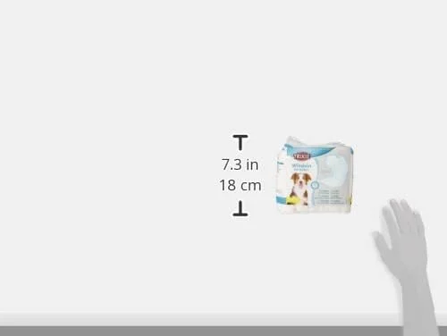 پوشک سگ نر تریکسی ۱۲ عددی - سایز M-L پوشک سگ نر تریکسی ۱۲ عددی - سایز M-L