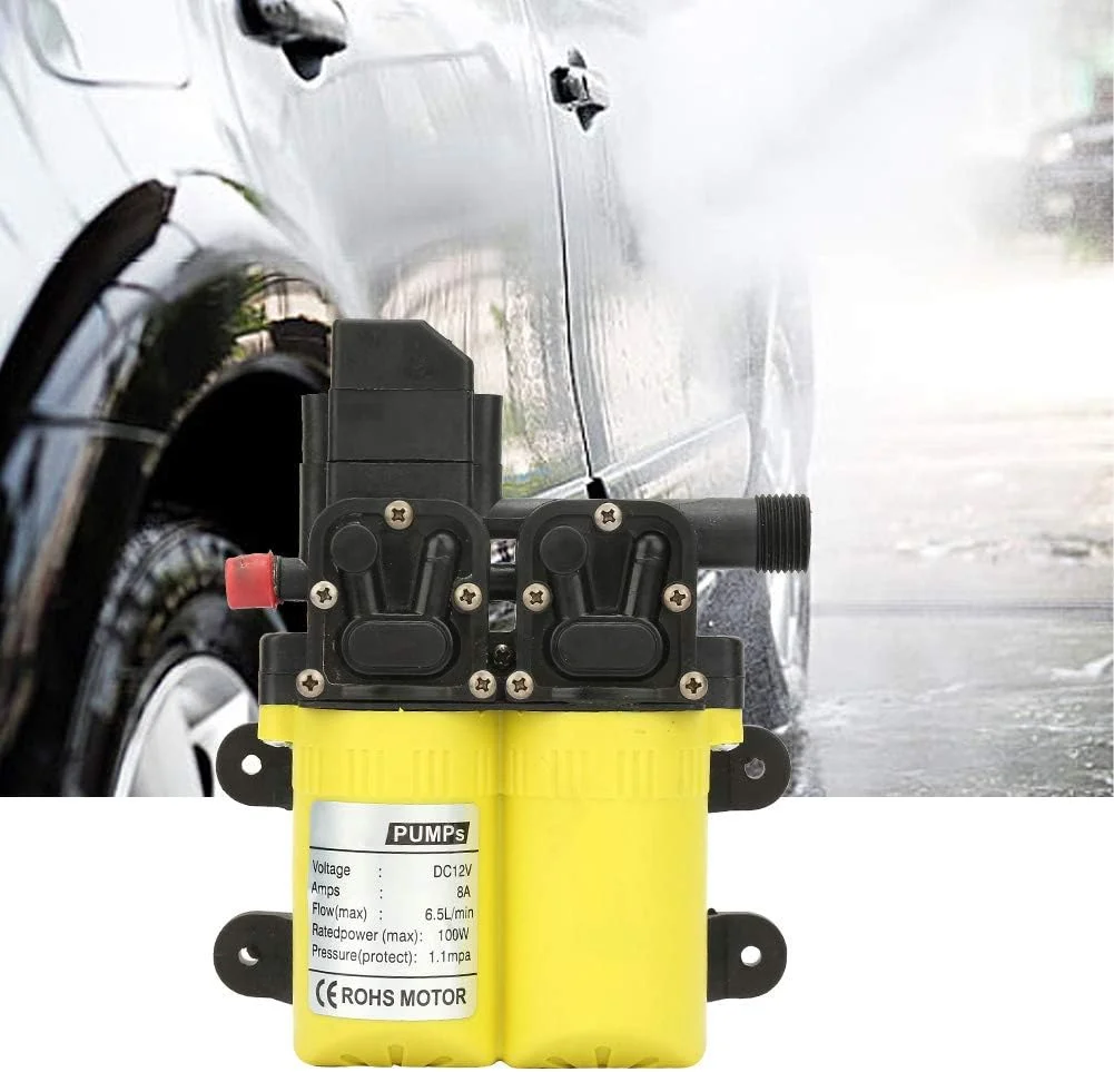 الپریکو 3208، پمپ برقی 12 ولت 100 وات با مکش دوگانه برای تمیز کردن کاروان، قایق، ماشین و غیره. (#1)