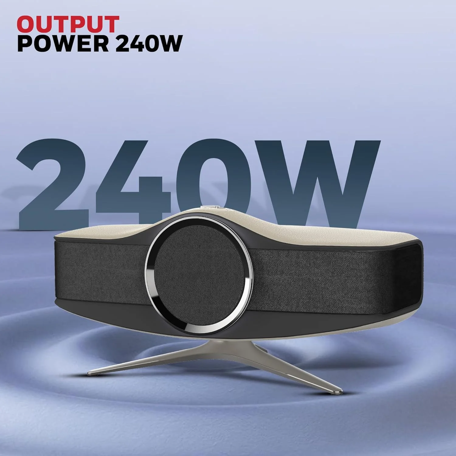 اسپیکر Hi-Fi Honeywell Aviator، 240 وات، کدک صوتی 1MBPS+، دانگل Type-C و Lightning، نور محیطی، بیس عمیق، بلوتوث V5.3-30m، کانال تقویت 5، 3 حفره صوتی مستقل اسپیکر Hi-Fi Honeywell Aviator، 240 وات، کدک صوتی 1MBPS+، دانگل Type-C و Lightning، نور محیطی، بیس عمیق، بلوتوث V5.3-30m، کانال تقویت 5، 3 حفره صوتی مستقل