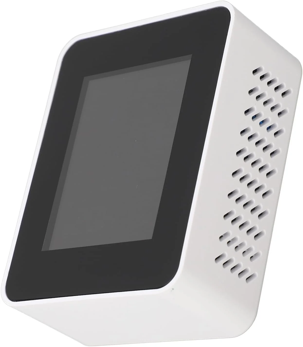 دستگاه تشخیص دی اکسید کربن خانگی فافیسی، مانیتور کیفیت با باتری، بروزرسانی 1 ثانیه ای برای تشخیص دی اکسید کربن، Hcho، Tvoc، دما و رطوبت