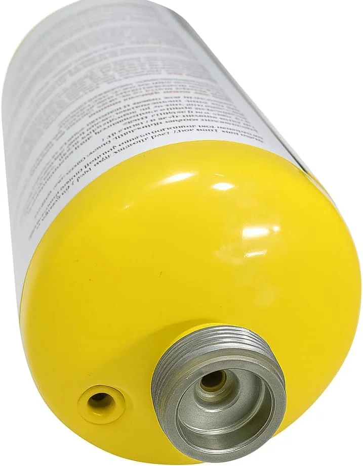 سیلندر گاز مَکسوِل MAP Pro پریمیوم، درجه حرفه ای، هشدار گاز قابل اشتعال، 400 گرم