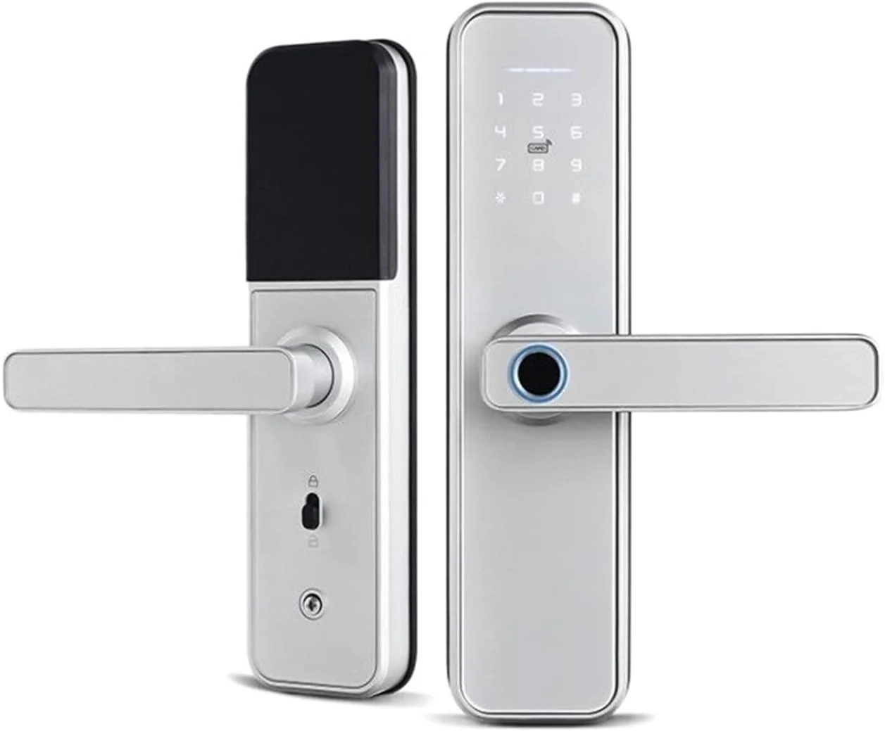 قفل هوشمند درب، قفل درب هوشمند وای فای Cerradura Inteligente، صفحه کلید لمسی رمز عبور، اثر انگشت با قفل درب دیجیتال Fechadura، قفل Deadbolt هوشمند، قفل درب ورودی (رنگ: زبانه 50 میلی متر، اندازه: M قفل هوشمند درب، قفل درب هوشمند وای فای Cerradura Inteligente، صفحه کلید لمسی رمز عبور، اثر انگشت با قفل درب دیجیتال Fechadura، قفل Deadbolt هوشمند، قفل درب ورودی (رنگ: زبانه 50 میلی متر، اندازه: M