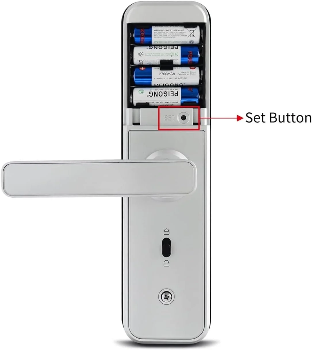 قفل هوشمند درب، قفل درب هوشمند وای فای Cerradura Inteligente، صفحه کلید لمسی رمز عبور، اثر انگشت با قفل درب دیجیتال Fechadura، قفل Deadbolt هوشمند، قفل درب ورودی (رنگ: زبانه 50 میلی متر، اندازه: M قفل هوشمند درب، قفل درب هوشمند وای فای Cerradura Inteligente، صفحه کلید لمسی رمز عبور، اثر انگشت با قفل درب دیجیتال Fechadura، قفل Deadbolt هوشمند، قفل درب ورودی (رنگ: زبانه 50 میلی متر، اندازه: M