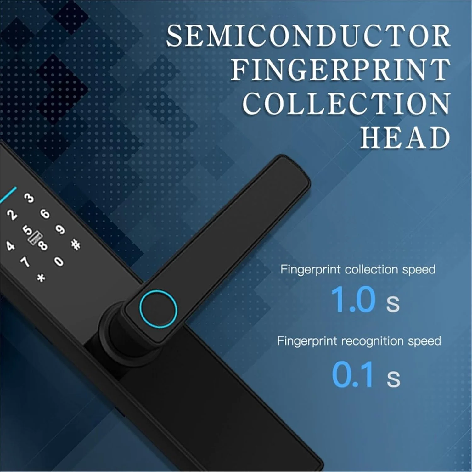 قفل درب هوشمند، قفل الکترونیکی دیجیتال هوشمند درب، قفل درب چوبی هوشمند اثر انگشتی بیومتریک (22x125 5050) قفل درب هوشمند، قفل الکترونیکی دیجیتال هوشمند درب، قفل درب چوبی هوشمند اثر انگشتی بیومتریک (22x125 5050)