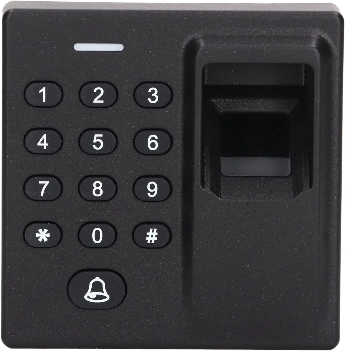 قفل درب ورودی بدون کلید، قفل اثر انگشتی درب با صفحه کلید، قفل درب اتاق خواب با پشتیبانی از کارت و رمز عبور، ظرفیت 500 اثر انگشت، نصب آسان قفل دیجیتال درب