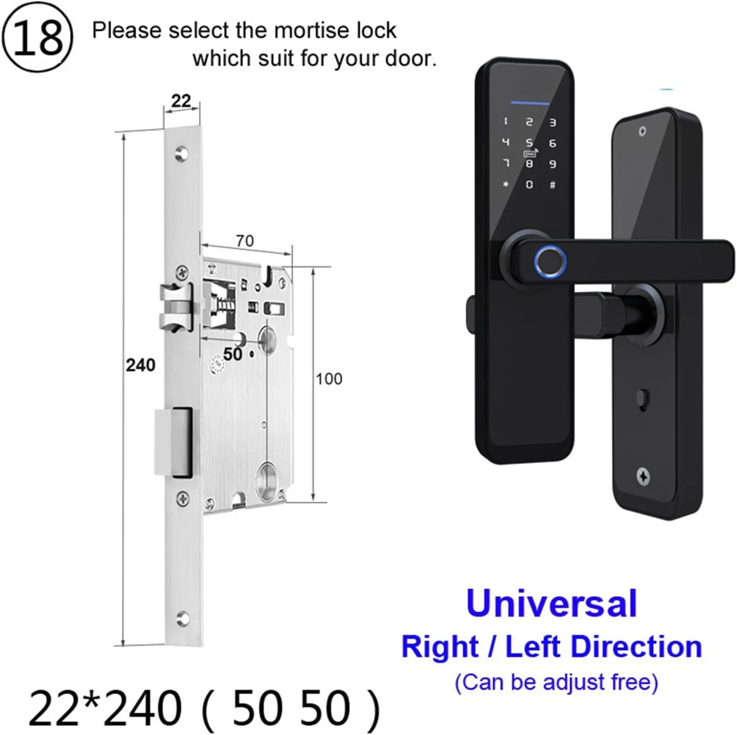 قفل اثر انگشتی درب تویا، قفل های درب بیومتریک اثر انگشتی، قفل هوشمند هتل، دستگیره ورودی هوشمند خانه، باز کردن قفل با اپلیکیشن، قفل دیجیتال هوشمند، دستگیره بالابر برای قفل کردن (240 5050) قفل اثر انگشتی درب تویا، قفل های درب بیومتریک اثر انگشتی، قفل هوشمند هتل، دستگیره ورودی هوشمند خانه، باز کردن قفل با اپلیکیشن، قفل دیجیتال هوشمند، دستگیره بالابر برای قفل کردن (240 5050)