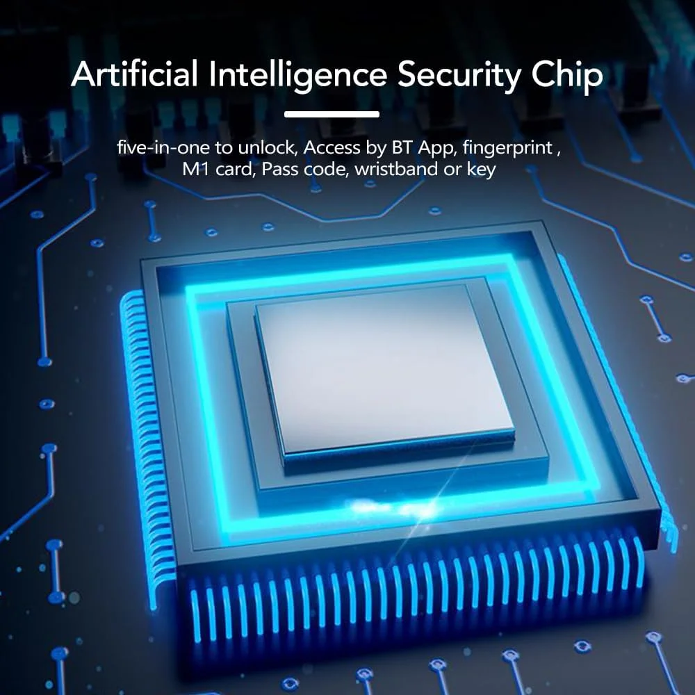 قفل درب الکترونیکی هوشمند Labymos با قابلیت کنترل از طریق اپلیکیشن WiFi، قفل اثر انگشتی بیومتریک، قفل دیجیتال بدون کلید مناسب برای درب خانه و هتل قفل درب الکترونیکی هوشمند Labymos با قابلیت کنترل از طریق اپلیکیشن WiFi، قفل اثر انگشتی بیومتریک، قفل دیجیتال بدون کلید مناسب برای درب خانه و هتل