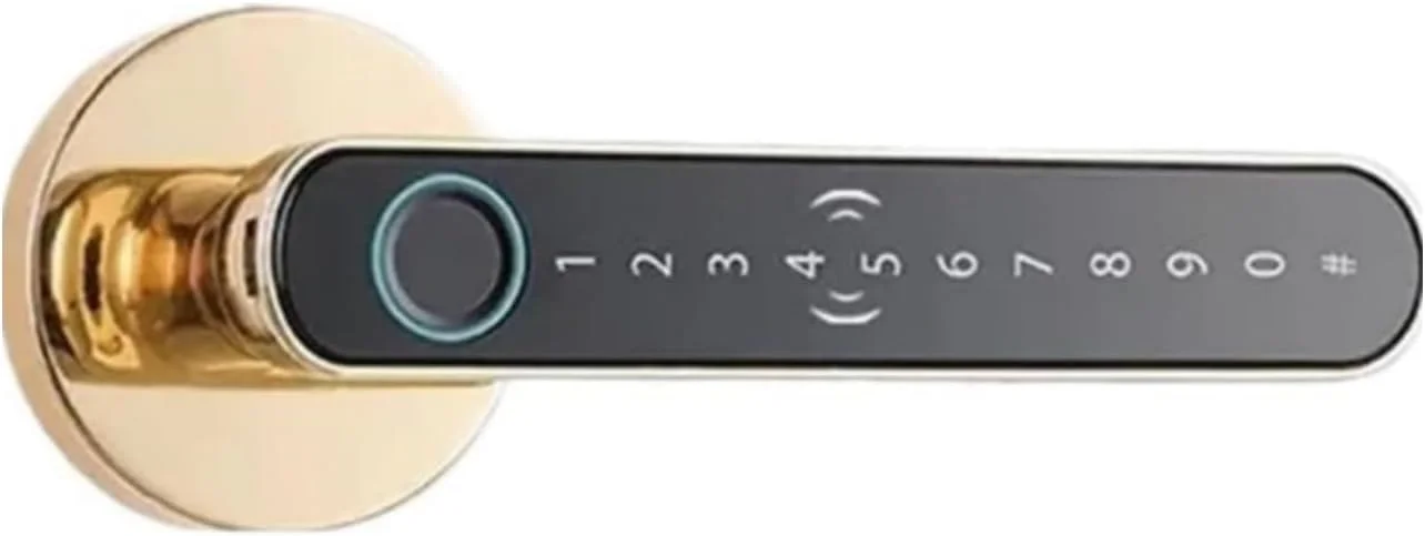 قفل اثر انگشتی درب MOTIM، قفل هوشمند درب بدون کلید با بلوتوث، قفل زبانه صفحه لمسی، کنترل برنامه، قفل هوشمند بیومتریک، برای خانه، هتل، دفتر، آپارتمان، اتاق خواب قفل اثر انگشتی درب MOTIM، قفل هوشمند درب بدون کلید با بلوتوث، قفل زبانه صفحه لمسی، کنترل برنامه، قفل هوشمند بیومتریک، برای خانه، هتل، دفتر، آپارتمان، اتاق خواب