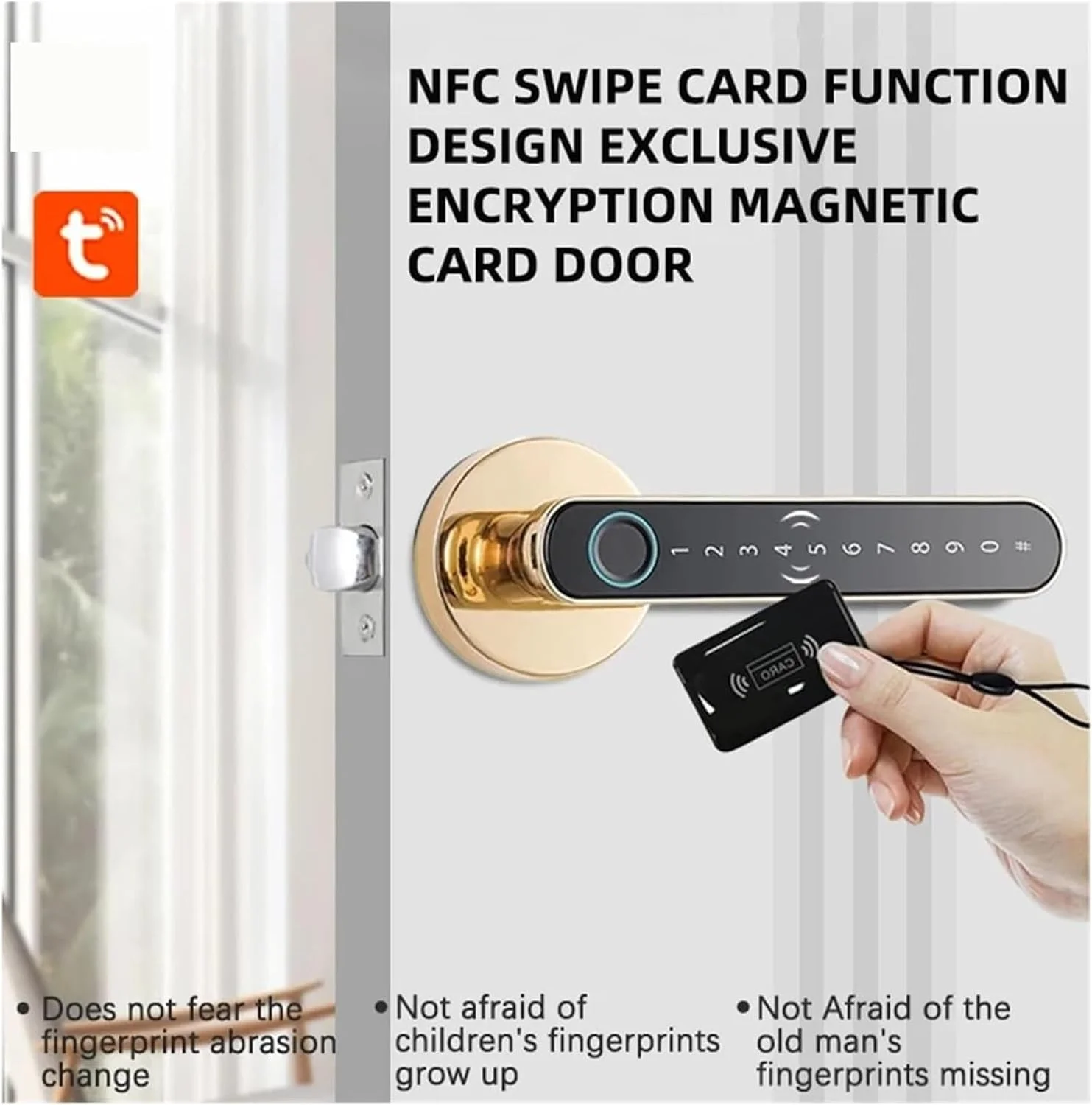 قفل اثر انگشتی درب MOTIM، قفل هوشمند درب بدون کلید با بلوتوث، قفل زبانه صفحه لمسی، کنترل برنامه، قفل هوشمند بیومتریک، برای خانه، هتل، دفتر، آپارتمان، اتاق خواب قفل اثر انگشتی درب MOTIM، قفل هوشمند درب بدون کلید با بلوتوث، قفل زبانه صفحه لمسی، کنترل برنامه، قفل هوشمند بیومتریک، برای خانه، هتل، دفتر، آپارتمان، اتاق خواب