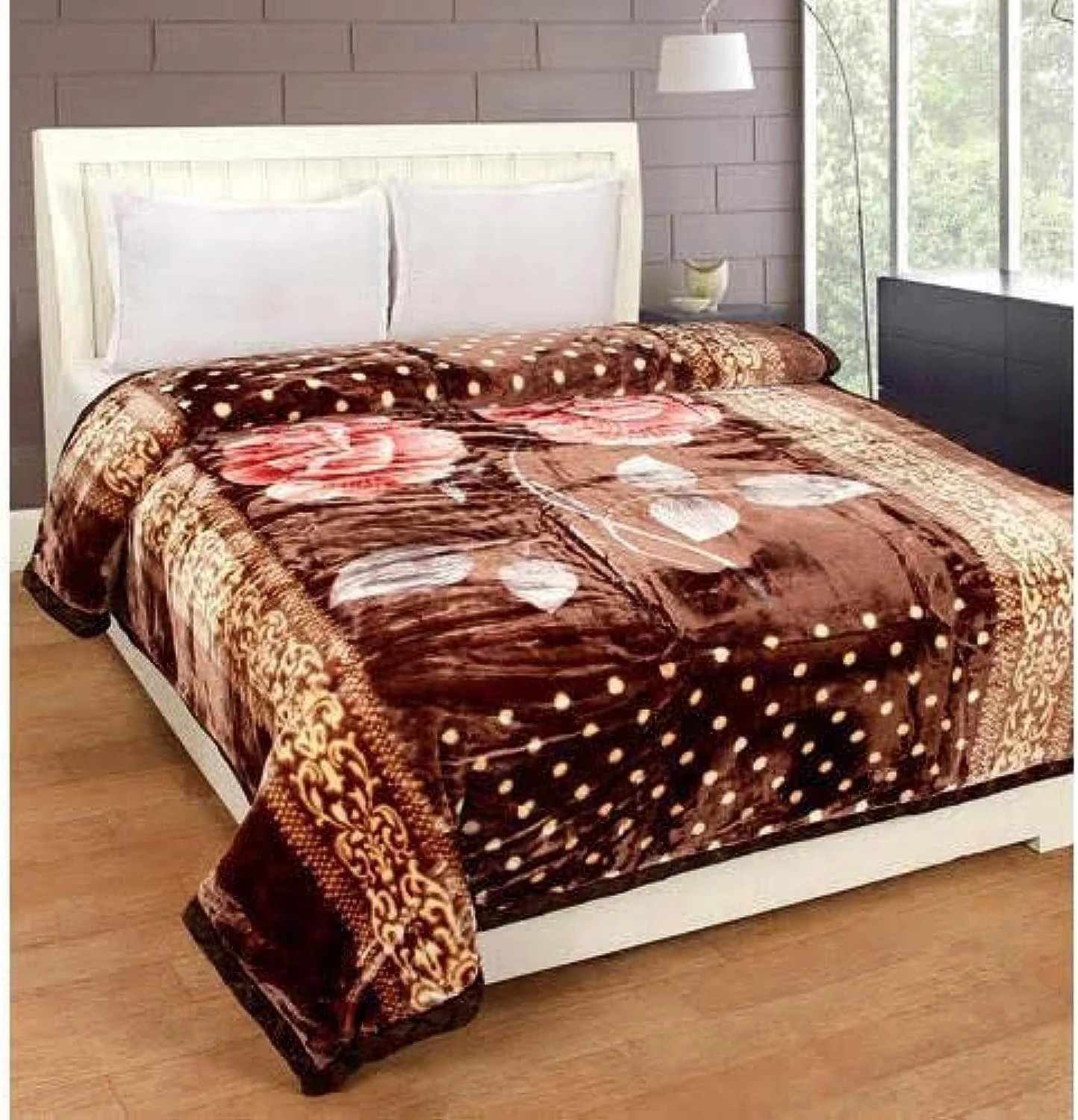 پتوی لوکس دونفره مناسب زمستانهای سرد، پارچه مینک فوقالعاده نرم، سبک وزن، بسته 1 عددی رنگ شماره 4 پتوی لوکس دونفره مناسب زمستانهای سرد، پارچه مینک فوقالعاده نرم، سبک وزن، بسته 1 عددی رنگ شماره 4