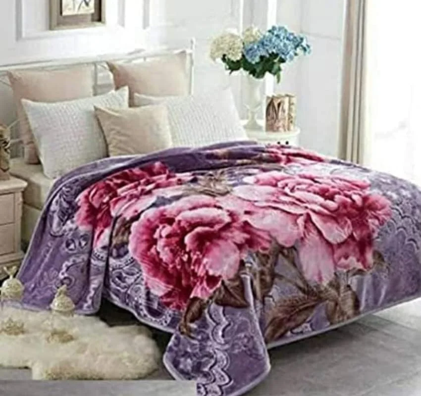 پتوی بسیار نرم و لطیف برجسته طرح کره ای الستون مناسب تخت دو نفره، دولایه، گرم، مناسب فصل زمستان، چند رنگ #26