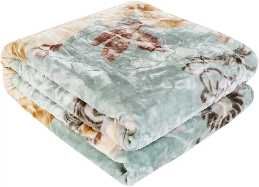 سرویس روتختی عروس کره ای | ست پتو 4 تکه ابری - 1 پتو، 1 ملحفه و 2 روبالشتی مخصوص زوج های تازه ازدواج کرده، بسته بندی شیک