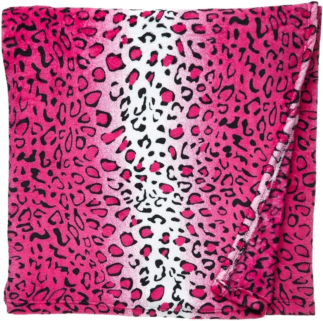 پتو طرح گورخر پلنگی زرافه سافاری حیوانات مناسب تمام فصول، بسیار نرم و گرم، مناسب مبل، کاناپه، تخت خواب سایز کوئین/کینگ (پلنگی صورتی، کوئین)