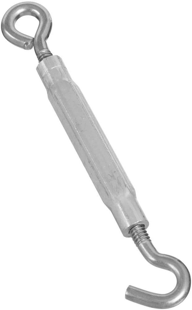 سیم جمع کن چشمی و قلاب استیل نشنال هاردویر مدل N221-952، سایز 1/4 اینچ در 7-1/2 اینچ