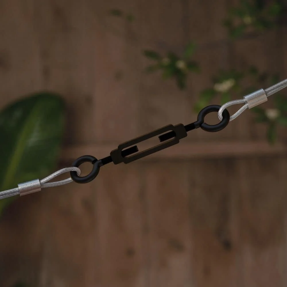 مهره ماسوره چشمی National Hardware N820-116، 3/8 اینچ × 10-1/2 اینچ، مشکی