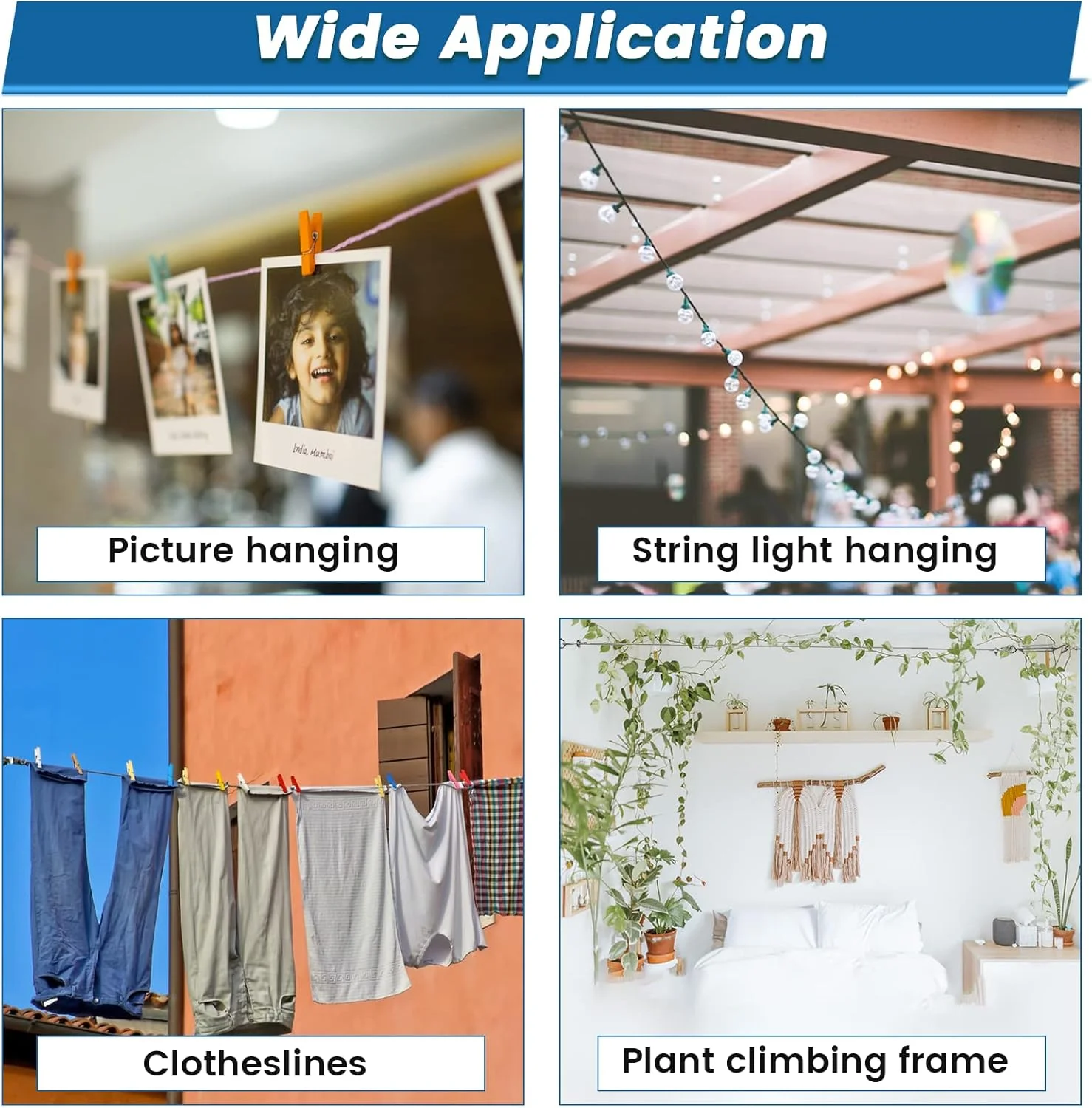 بسته 5 عددی بست فلزی استیل 304 با قلاب/چشمی برای سیم بکسل و کابل، سایز M4