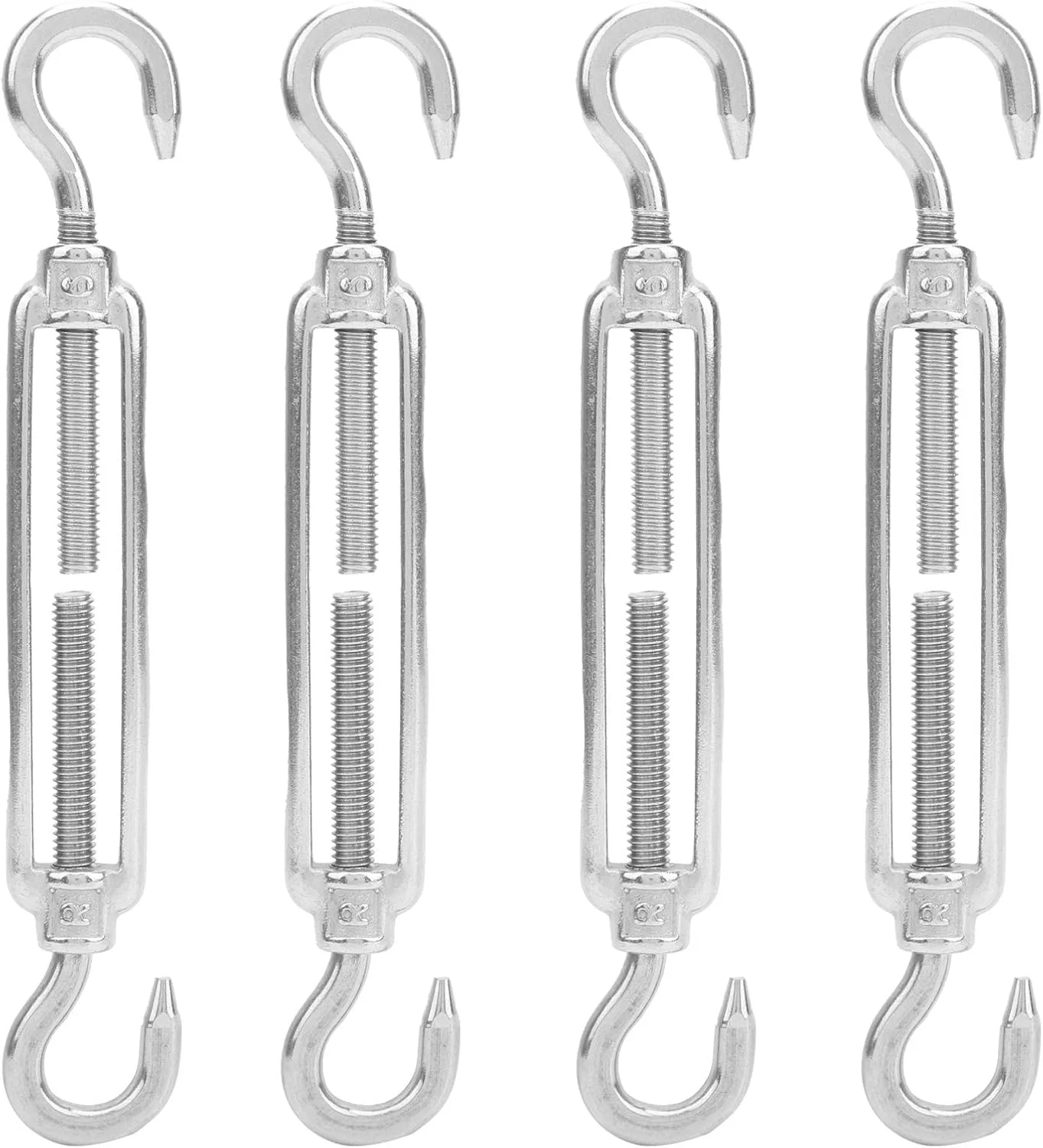 10 عدد بست فلزی قلاب و قلاب از جنس استنلس استیل 304، سیم جمع کن فولادی، بست فلزی نوع قلاب M6 10 عدد بست فلزی قلاب و قلاب از جنس استنلس استیل 304، سیم جمع کن فولادی، بست فلزی نوع قلاب M6