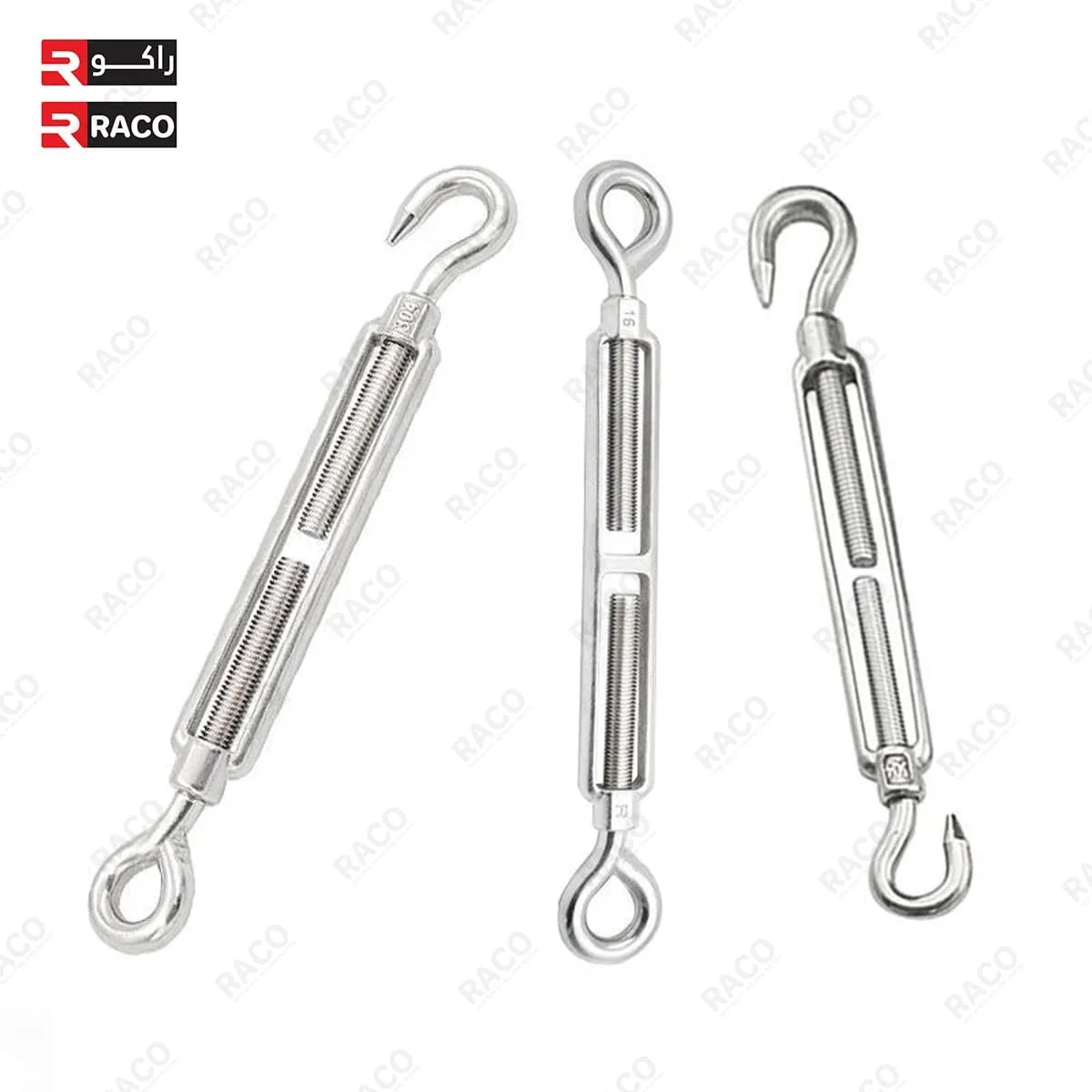 مهارکش قلاب و چشمی سیم بکسل RACO (بسته 10 عددی، 6 میلی متر) مهارکش قلاب و چشمی سیم بکسل RACO (بسته 10 عددی، 6 میلی متر)