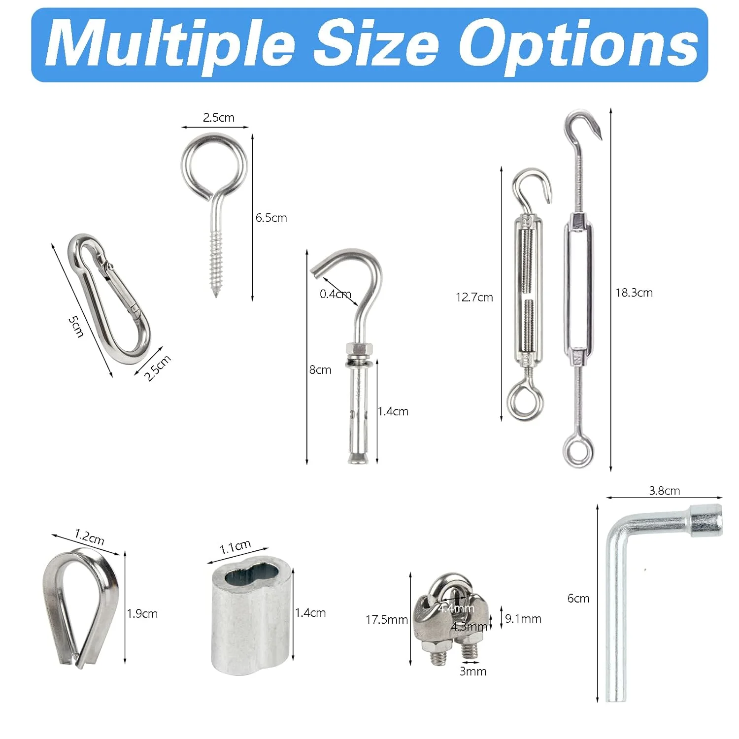 کابل فولادی 1/8 اینچی، سیم بکسل فولادی، 200 فوت بست سیم بکسل، کابل فولادی ضد زنگ با روکش وینیل برای فضای باز، باغ، آشپزخانه، صنایع دستی با بست کابل فولادی 1/8 اینچی، سیم بکسل فولادی، 200 فوت بست سیم بکسل، کابل فولادی ضد زنگ با روکش وینیل برای فضای باز، باغ، آشپزخانه، صنایع دستی با بست