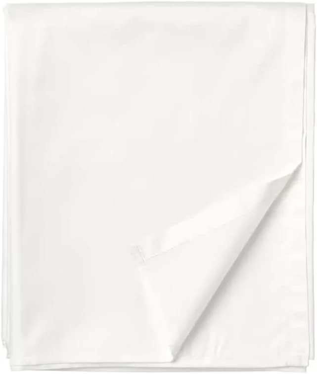 ملحفه تخت سایز کینگ BYFT Orchard Exclusive (سفید)، روکش لحاف و روبالشی (ست 6 تکه) بافت پرکال پنبه ای، نرم و لوکس، ملحفه با کیفیت هتل - 180 TC