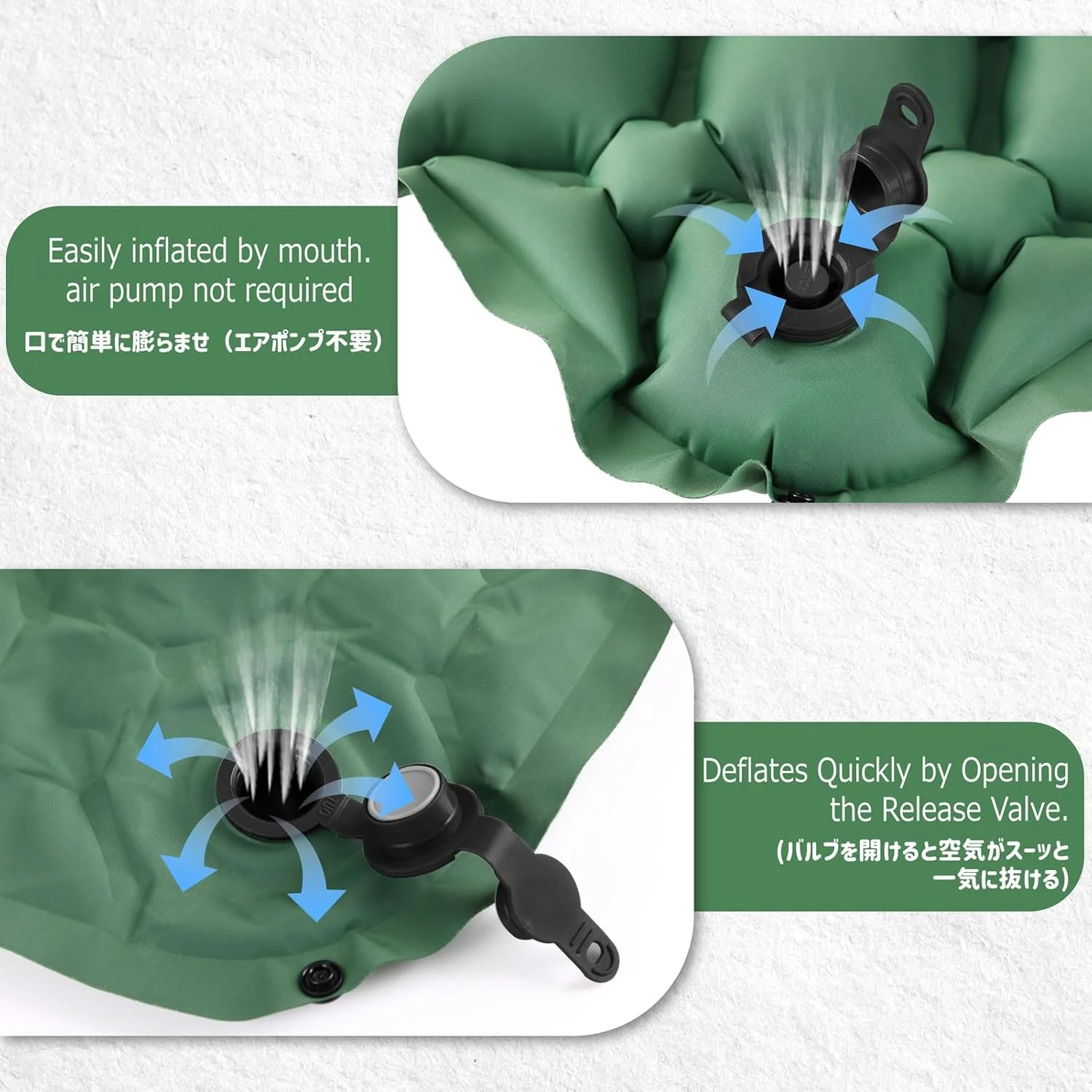 بالشتک صندلی بادی Azarxis، مسافرتی، قابل حمل، سبک وزن، پد صندلی استادیوم بادی با کیف نگهداری برای هواپیما، کمپینگ، سکو، پیاده روی، دفتر، ماشین، فضای باز (خاکستری تیره) بالشتک صندلی بادی Azarxis، مسافرتی، قابل حمل، سبک وزن، پد صندلی استادیوم بادی با کیف نگهداری برای هواپیما، کمپینگ، سکو، پیاده روی، دفتر، ماشین، فضای باز (خاکستری تیره)