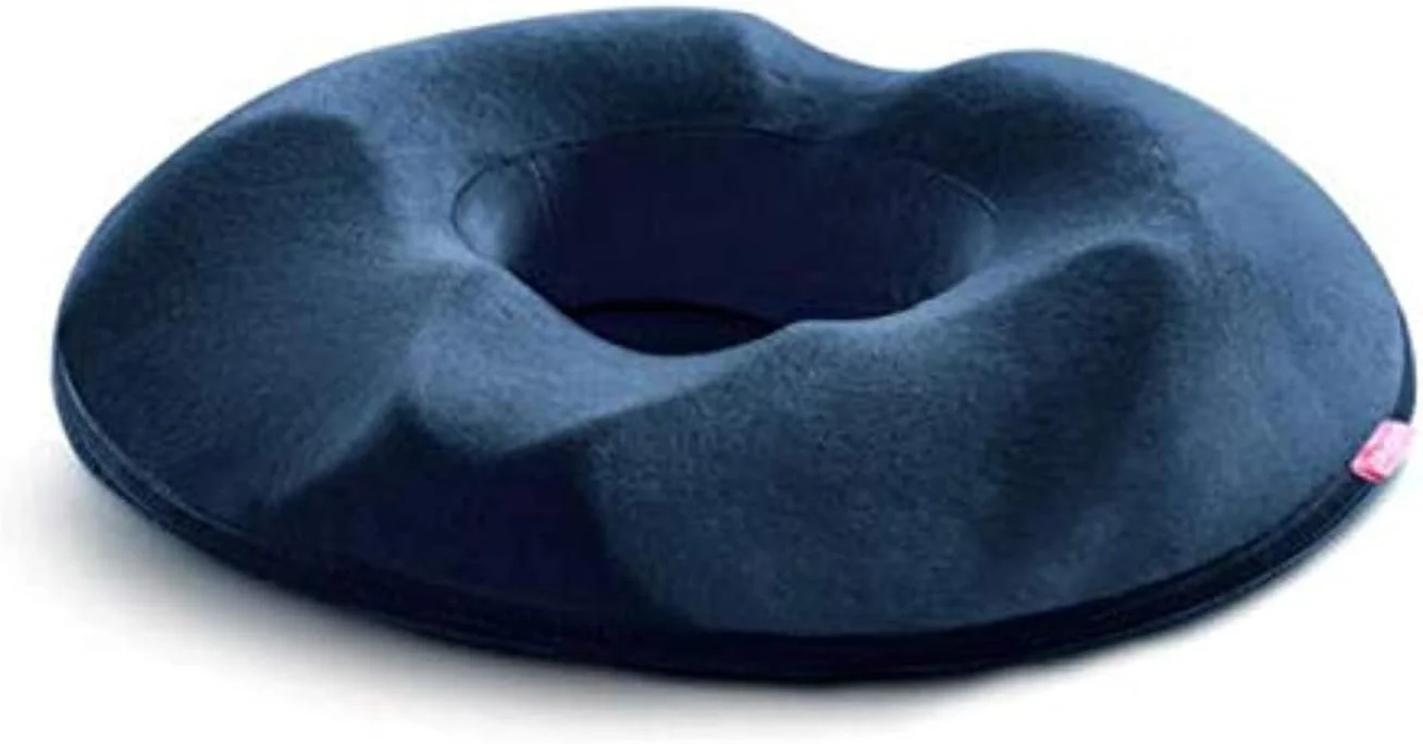 بالشتک نشیمن طبی مموری فوم، مناسب برای استفاده در محیط کار، طراحی زیبا، ضد بواسیر، دارای منفذ برای گردش هوا