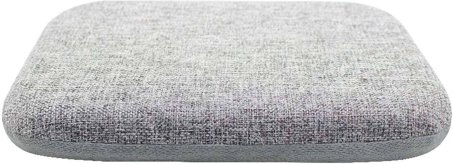 بالشتک صندلی فوم حافظه دار Beauenty برای صندلی ناهار خوری، پد و کوسن صندلی آشپزخانه ضد لغزش با بند و روکش قابل شستشو، برای تسکین و راحتی. خاکستری (جنس پارچه کتانی) بالشتک صندلی فوم حافظه دار Beauenty برای صندلی ناهار خوری، پد و کوسن صندلی آشپزخانه ضد لغزش با بند و روکش قابل شستشو، برای تسکین و راحتی. خاکستری (جنس پارچه کتانی)