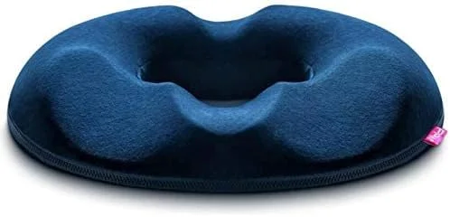 بالشتک نشیمن طبی مموری فوم، مناسب برای استفاده در محیط کار، طراحی زیبا، ضد بواسیر، دارای منفذ برای گردش هوا