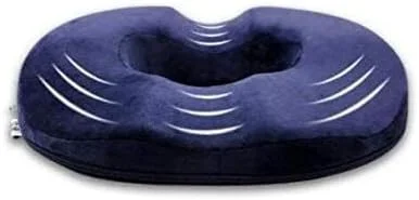 بالشتک نشیمن طبی مموری فوم، مناسب برای استفاده در محیط کار، طراحی زیبا، ضد بواسیر، دارای منفذ برای گردش هوا