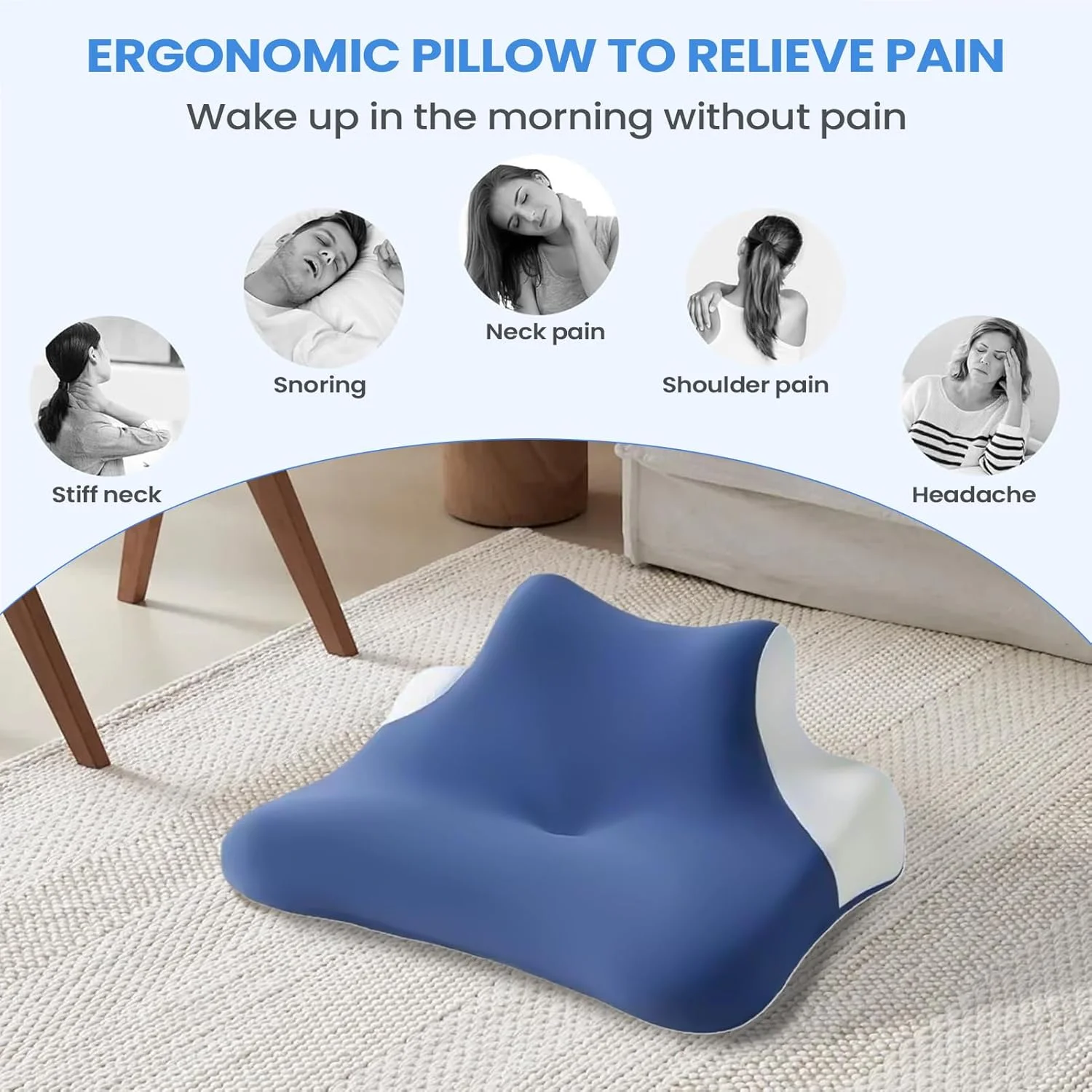 بالش راحت، پد نرم و راحت | بالش کوسن سر خانگی، برای آرامش، ریکاوری و آسایش روزانه اتاق خواب در دوران بارداری بالش راحت، پد نرم و راحت | بالش کوسن سر خانگی، برای آرامش، ریکاوری و آسایش روزانه اتاق خواب در دوران بارداری