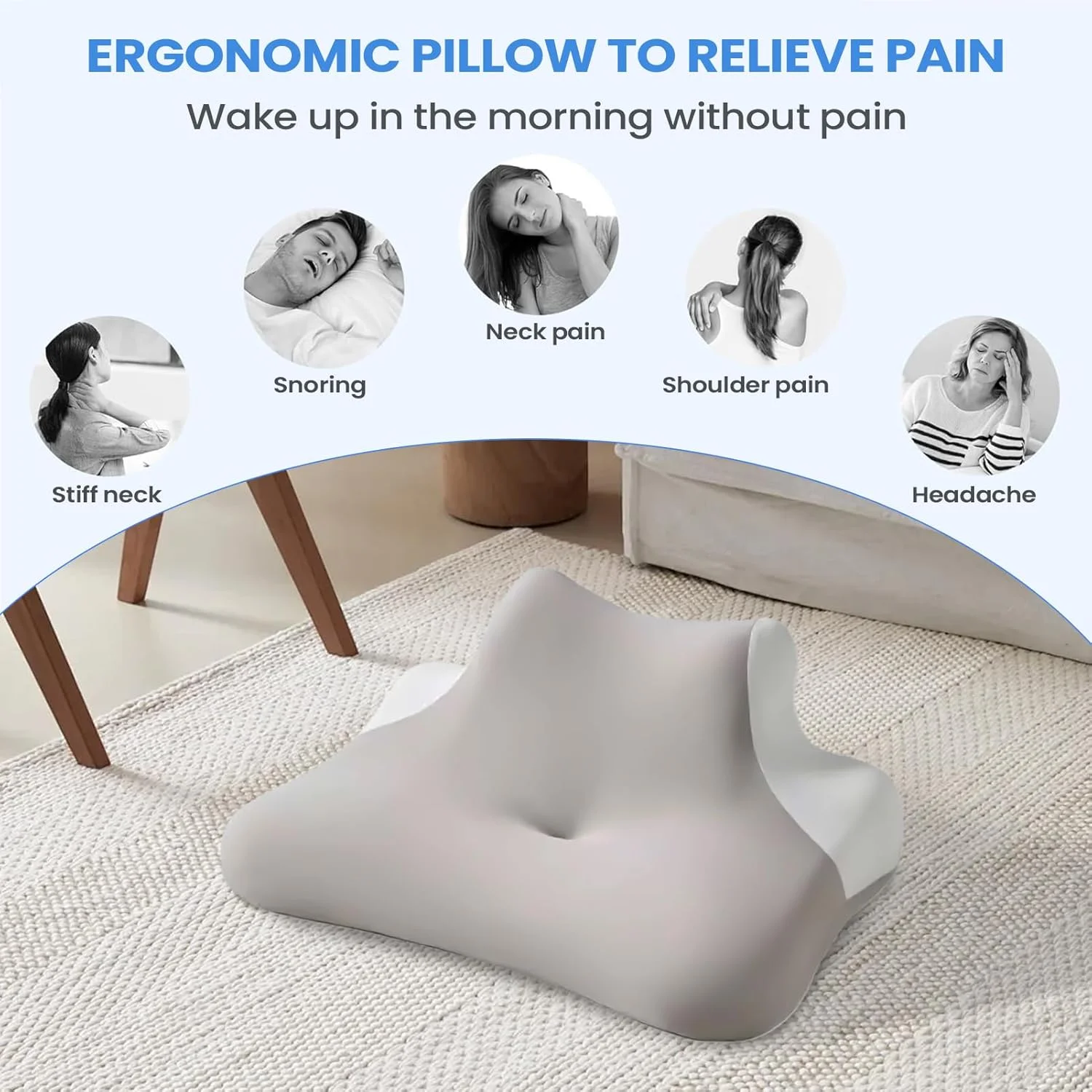 بالش خواب | نرم و قابل حمل | بالش ریکاوری خواب | برای ریلکسیشن دوران بارداری، بازیابی، سلامتی، آسایش روزانه اتاق خواب بالش خواب | نرم و قابل حمل | بالش ریکاوری خواب | برای ریلکسیشن دوران بارداری، بازیابی، سلامتی، آسایش روزانه اتاق خواب