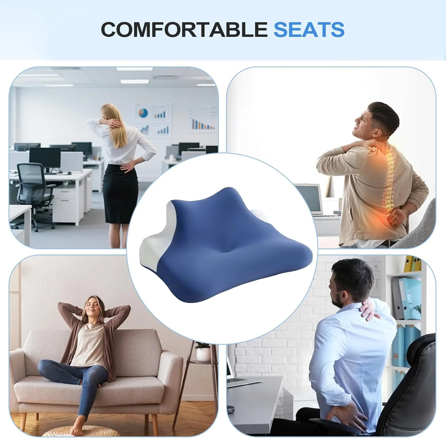 بالش خواب، کوسن نرم، کوسن سر خانگی | برای استراحت بارداری، بهبودی، سلامتی، آسایش روزانه اتاق خواب