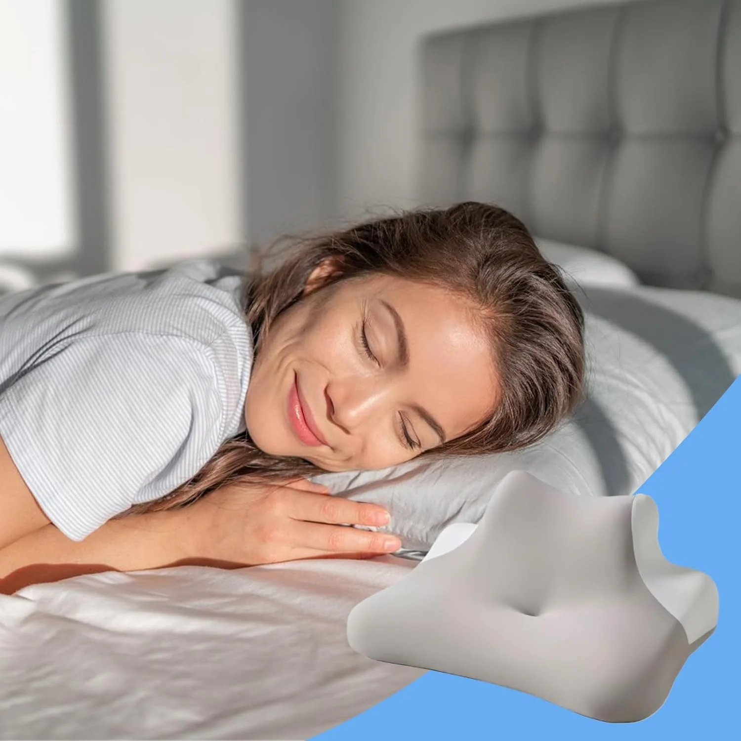 بالش خواب - کوسن نرم - بالش خواب شکمی، برای آرامش روزانه، دوران بارداری، بهبود، آسایش اتاق خواب