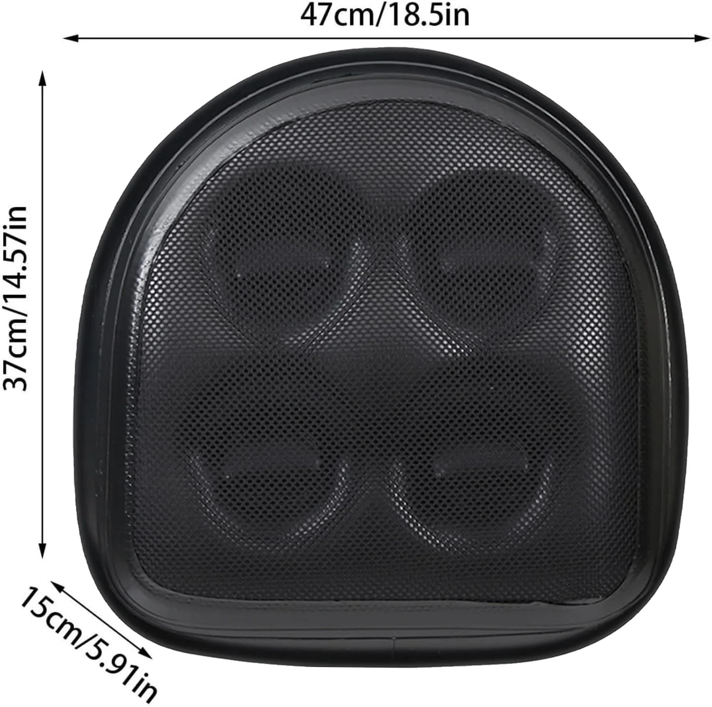 نشیمنگاه بادی تقویت کننده | نشیمنگاه ضد لغزش و دارای انحنا برای اسپا با زیره ضد لغزش، کوسن توری هوا قابل حمل برای اسپا برای خانه، میز، کمپینگ، مسافرت، رانندگی، هواپیما، محل کار روزانه