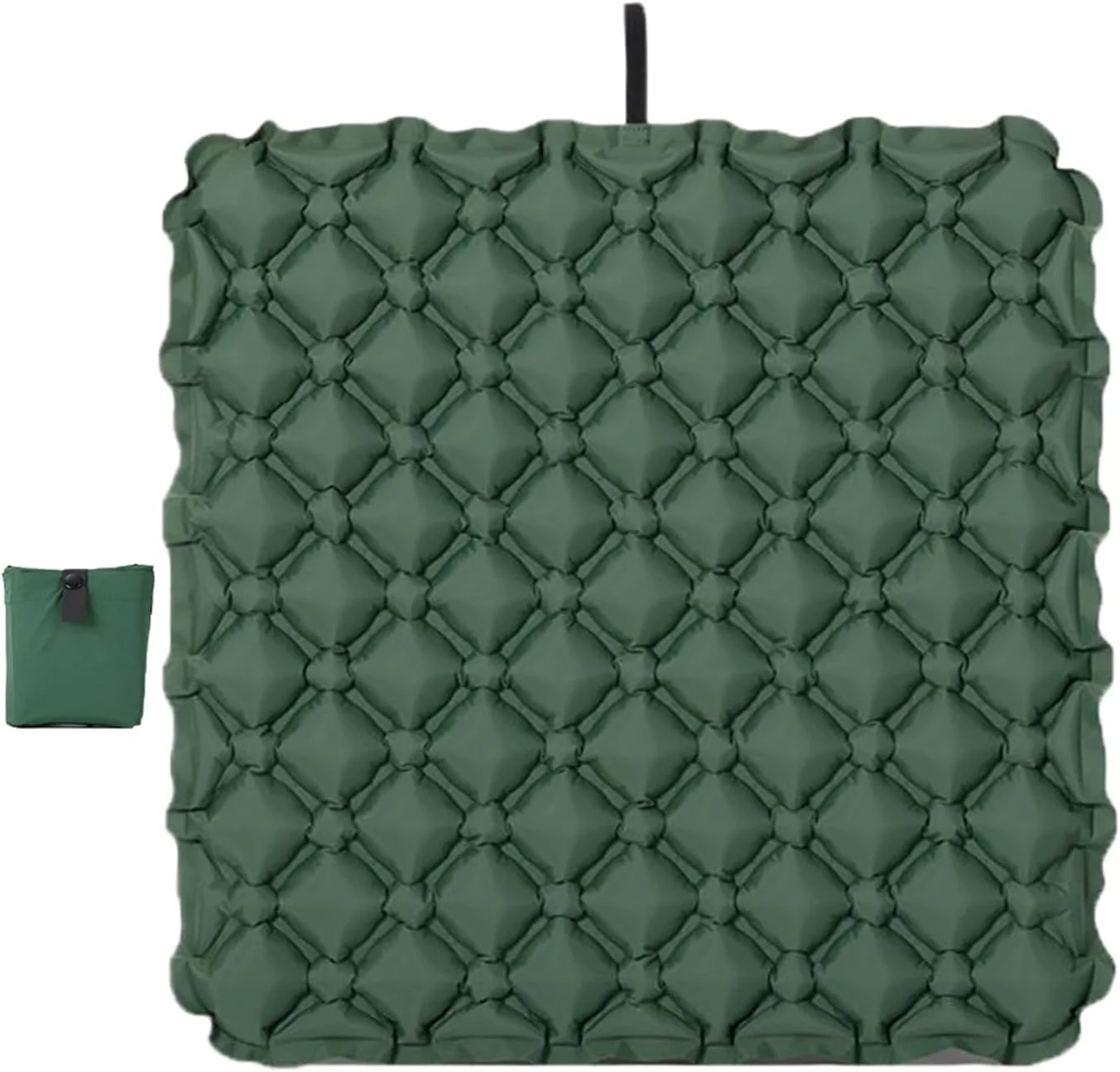 بالشتک صندلی بادی مسافرتی | بالشتک صندلی بادی - پشتیبانی قابل حمل برای میز خوابگاه، محل کار، رانندگی، کامیون، مسافرت، کمپینگ