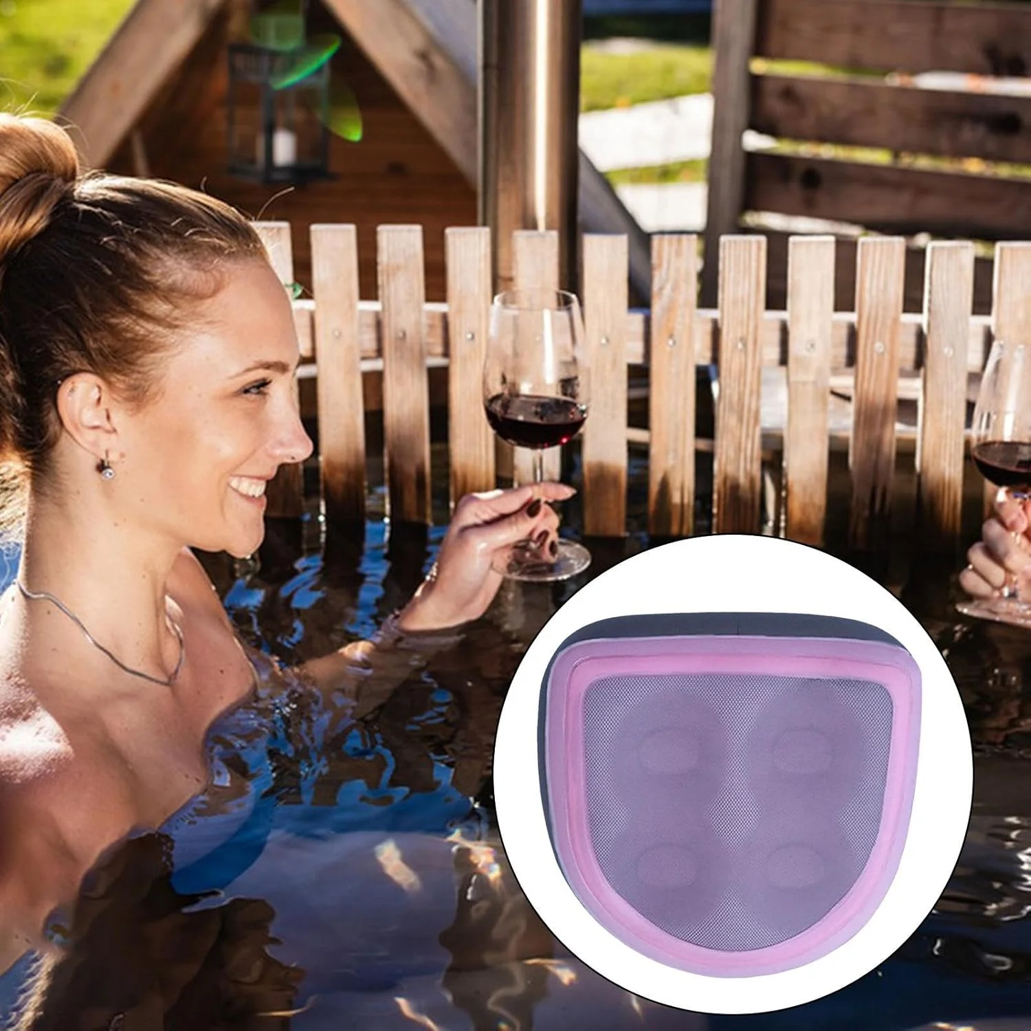 بالشتک بادی صندلی، صندلی طبی غیر لغزنده با زیره غیر لغزنده | بالشتک توری هوا قابل حمل برای هواپیما، محل کار، میز، خانه، ماشین، رانندگی، کمپینگ و استفاده روزانه