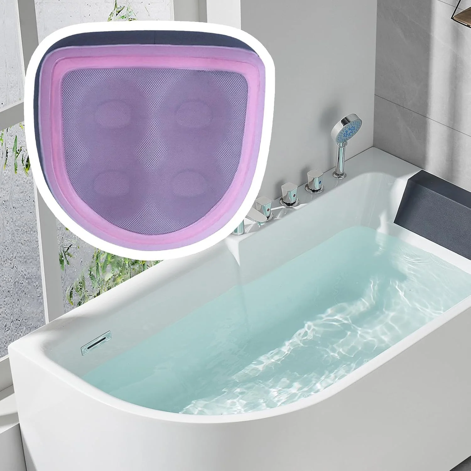 بالشتک بادی صندلی، صندلی طبی غیر لغزنده با زیره غیر لغزنده | بالشتک توری هوا قابل حمل برای هواپیما، محل کار، میز، خانه، ماشین، رانندگی، کمپینگ و استفاده روزانه