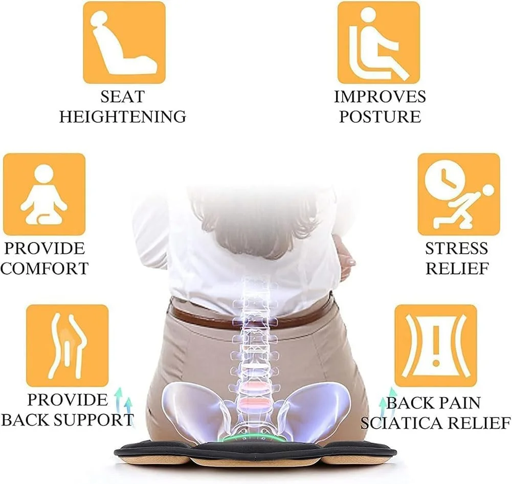 بالشتک صندلی خودرو، پد فوم حافظه دار، بالشتک صندلی اداری و خانگی، سازگار با میتسوبیشی ایرترک RVR L200، 2-خاکستری